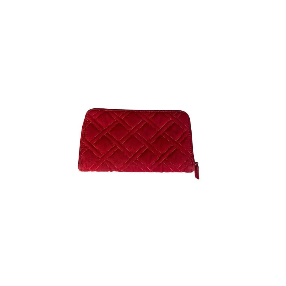 Vera Bradley RFID Georgia Quilted Microfiber Fabric Wallet - Picture 6 of 6